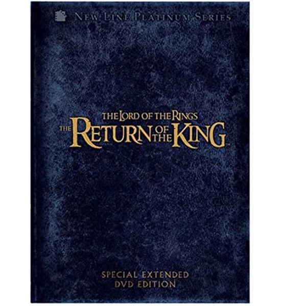 DVD THE LORD OF THE RINGS THE RETURN OF THE KING EXTENDED