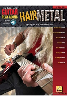 BOOK HAIR METAL GUITAR VOLUME 35