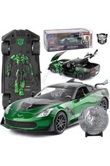 DIECAST TRANSFORMERS CHEVY CORVETTE CROSSHAIRS