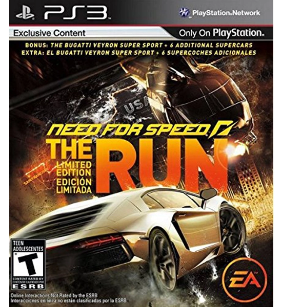 PS3 NEED FOR SPEED THE RUN