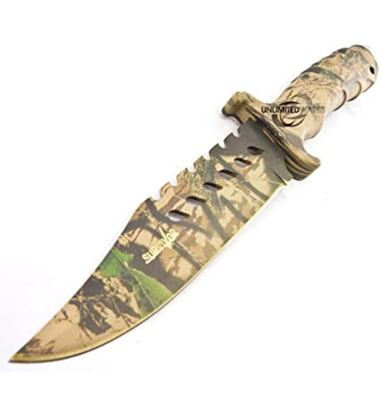 BELT KNIFE UNLIMITED WARES SURVIVOR 10.5 INCH HK-10375