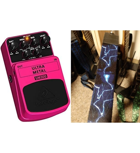 GUITAR PEDAL STRAP 1