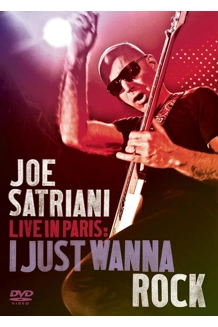 DVD SATRIANI LIVE IN PARIS I JUST WANNA ROCK