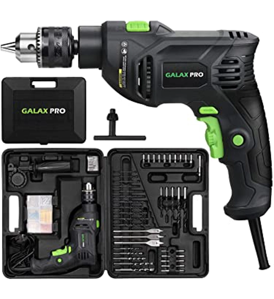 TOOL DRILL CORDED GALAX PRO 5 AMP 1/2 INCH MPACT 105 ACCESSORIES