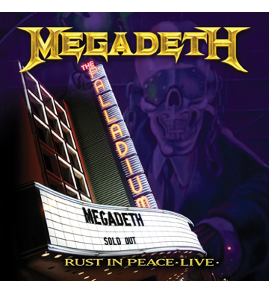 MEGADETH ALBUM RUST IN PEACE LIVE