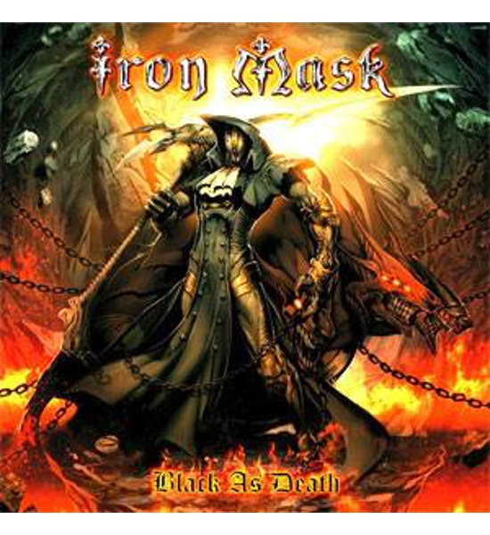 IRON MASK ALBUM BLACK AS DEATH