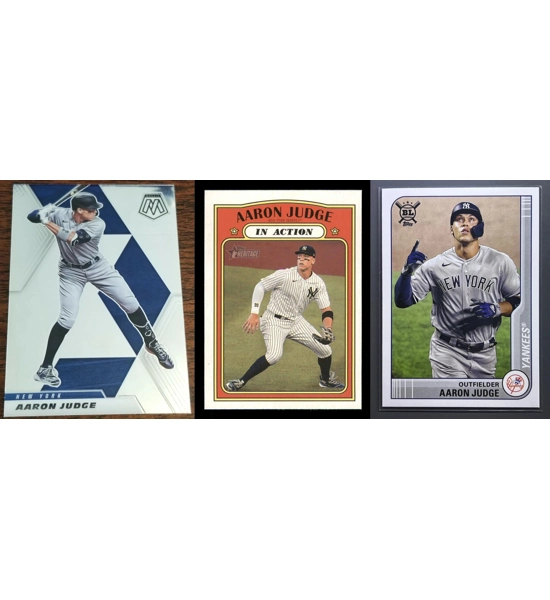 CARD 3X AARON JUDGE