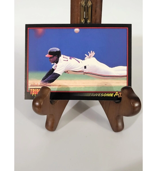 CARD AWESOME ACTION TRIPLE PLAY 144