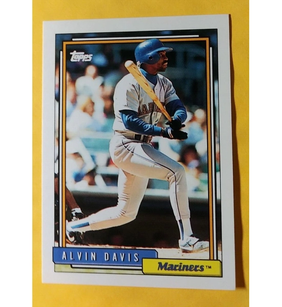 CARD ALVIN DAVIS TOPPS