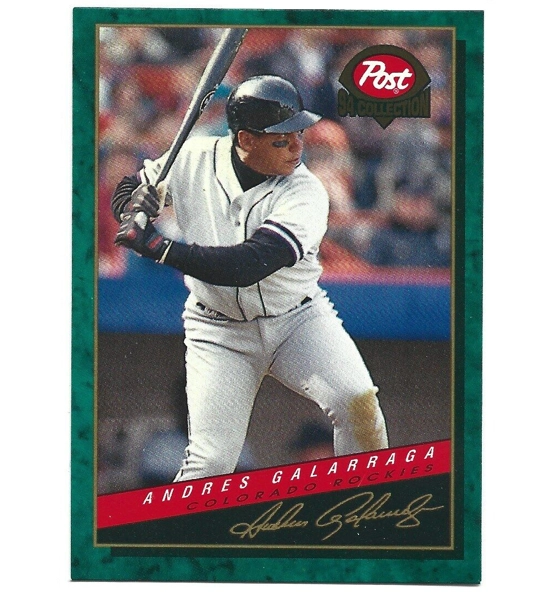 CARD ANDRES GALARRAGA POST