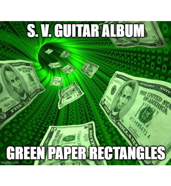 FULGORE ALBUM GREEN PAPER RECTANGLES