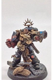 WARHAMMER CUSTOM FIGURINE ALESSIO CORTEZ