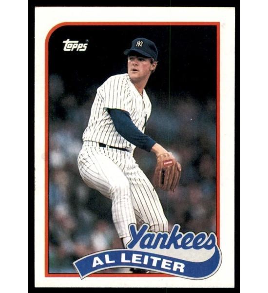 CARD AL LEITER TOPPS