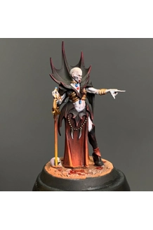 WARHAMMER CUSTOM FIGURINE ANASTA MALKORION VAMPIRE LORD