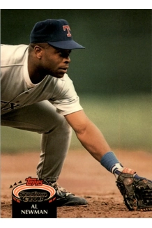 CARD AL NEWMAN TOPPS STADIUM CLUB