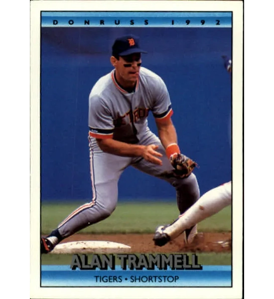CARD ALAN TRAMMELL DONRUSS