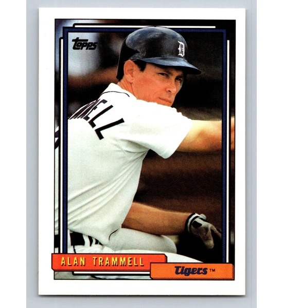 CARD ALAN TRAMMELL TOPPS 120
