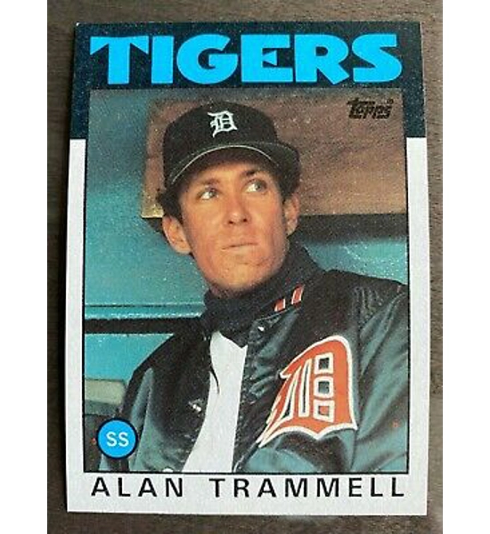 CARD ALAN TRAMMELL TOPPS 130