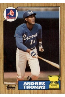 CARD ANDRES THOMAS TOPPS ROOKIE