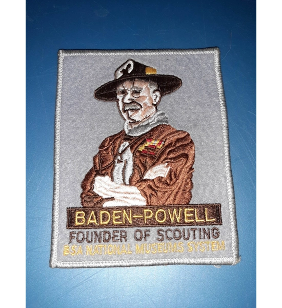 PATCH BSA BADEN POWELL FOUNDER OF SCOUTING