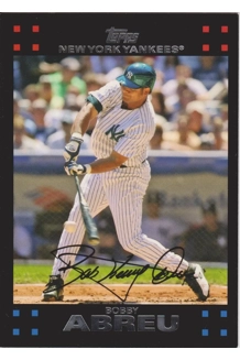 CARD BOBBY ABREU TOPPS