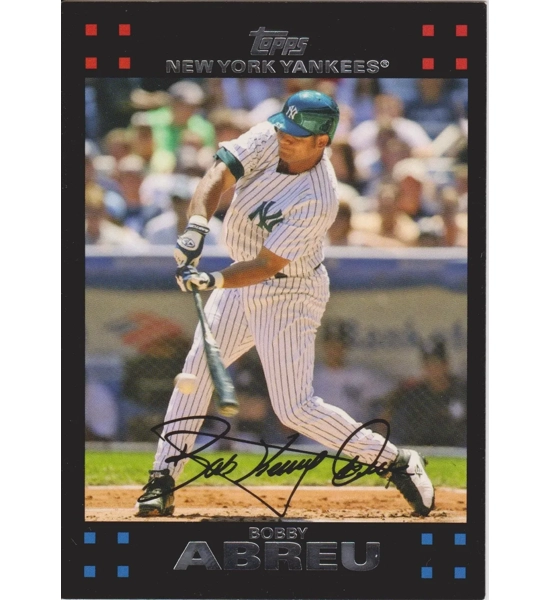 CARD BOBBY ABREU TOPPS