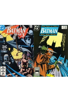 COMIC BATMAN 435 436 YEAR 3