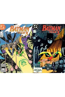 COMIC BATMAN 437 YEAR 3 438 YEAR 3