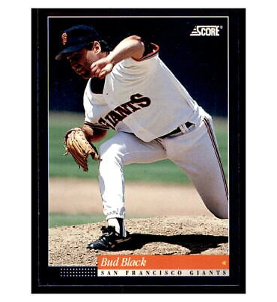 CARD BUD BLACK SCORE