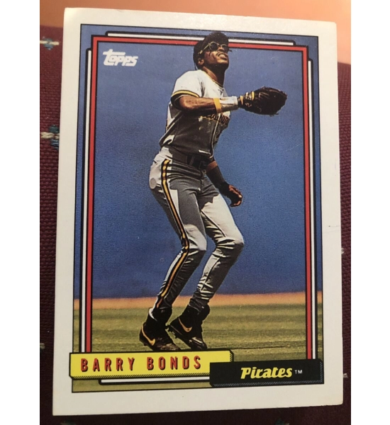 CARD BARRY BONDS TOPPS 380
