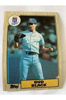 CARD BUD BLACK TOPPS 669