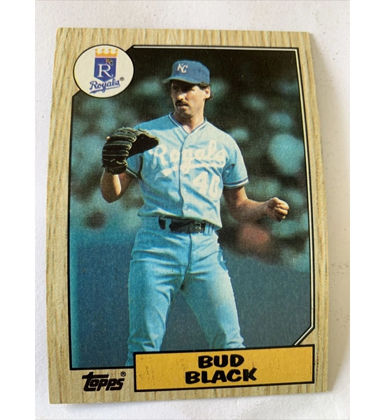 CARD BUD BLACK TOPPS 669