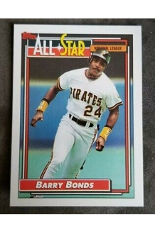 CARD BARRY BONDS TOPPS ALL STAR NATIONAL LEAGUE