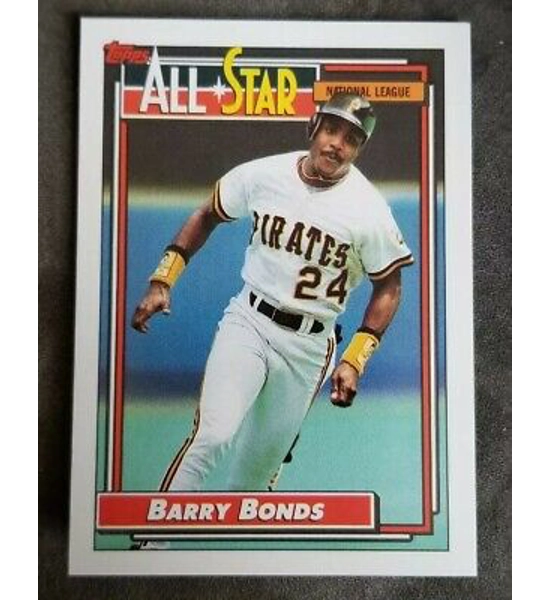 CARD BARRY BONDS TOPPS ALL STAR NATIONAL LEAGUE