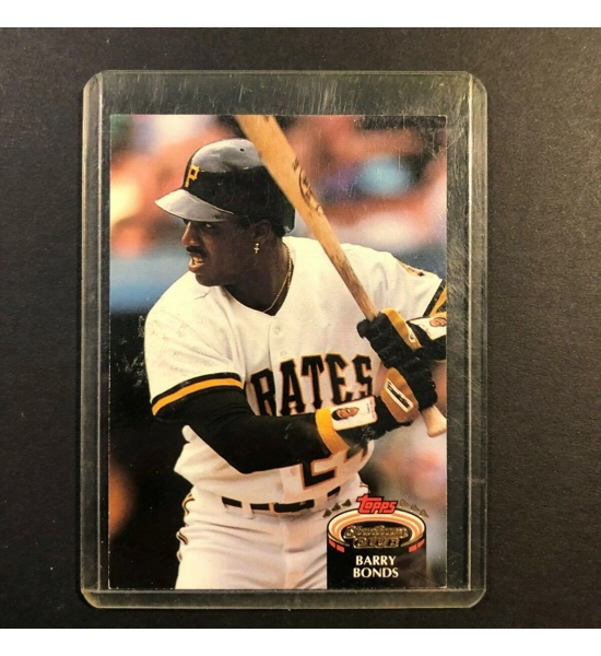 CARD BARRY BONDS TOPPS STADIUM CLUB