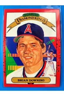 CARD BRIAN DOWNING DONRUSS DIAMOND KINGS