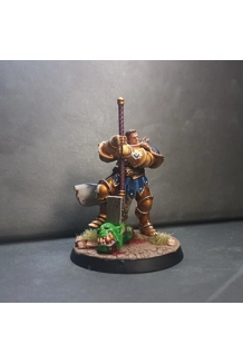 WARHAMMER CUSTOM FIGURINE BEREK THE INDOMITABLE