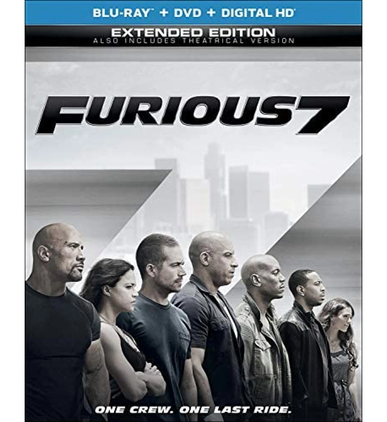 BLURAY FURIOUS 7 EXTENDED