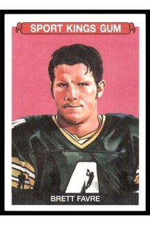 CARD BRETT FAVRE SPORT KINGS GUM 100