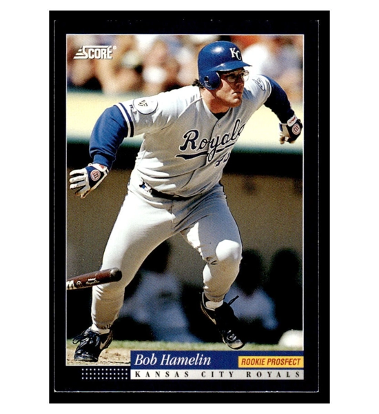 CARD BOB HAMELIN SCORE ROOKIE