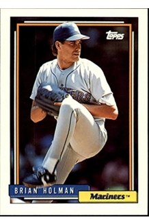 CARD BRIAN HOLMAN TOPPS