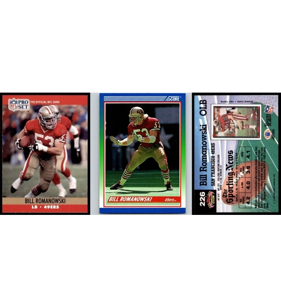 CARD 3X BILL ROMANOWSKI