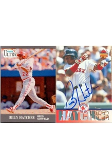 CARD 2X BILLY HATCHER