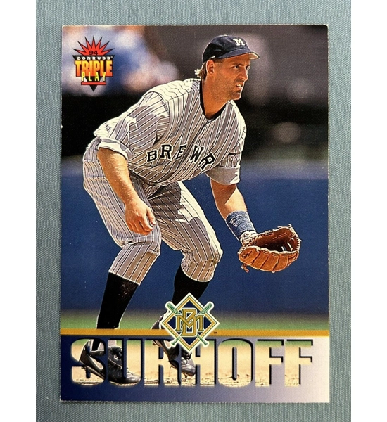 CARD B J SURHOFF DONRUSS 58