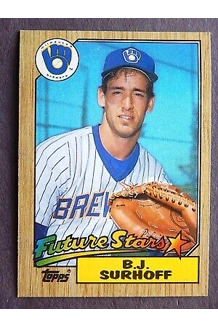 CARD B J SURHOFF TOPPS FUTURE STARS