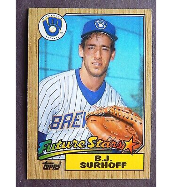 CARD B J SURHOFF TOPPS FUTURE STARS