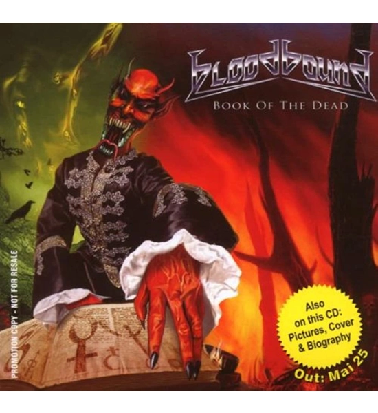 BLOODBOUND ALBUM BOOK OF THE DEAD