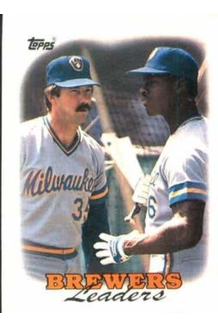 CARD BREWERS LEADERS TOPPS 639