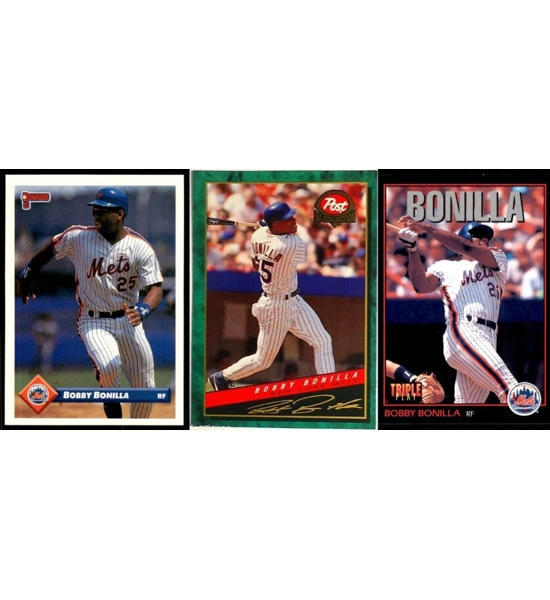 CARD 3X BOBBY BONILLA