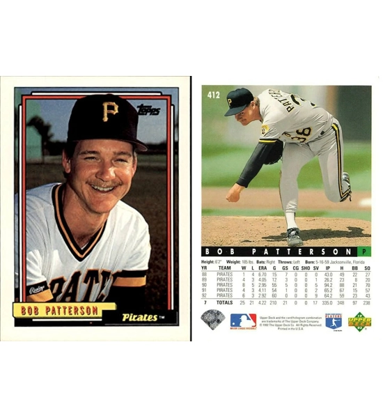 CARD 2X BOB PATTERSON